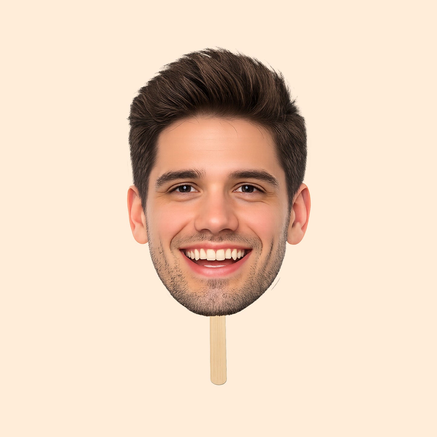 Head-On-A-Stick Cutout