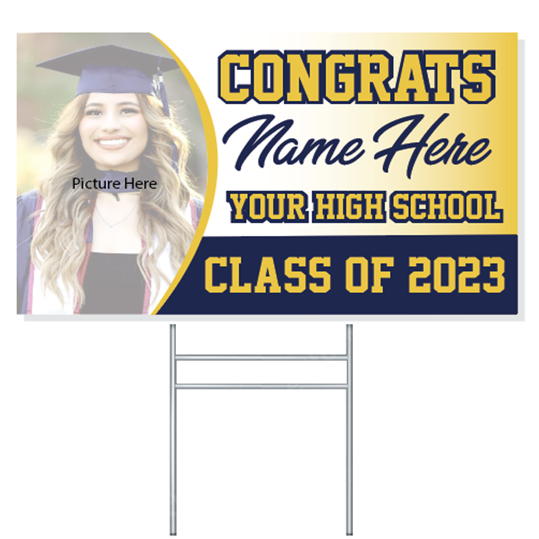 Yard Sign + H-Stake