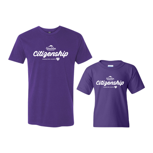 Gauldin Purple CC Citizenship Tee