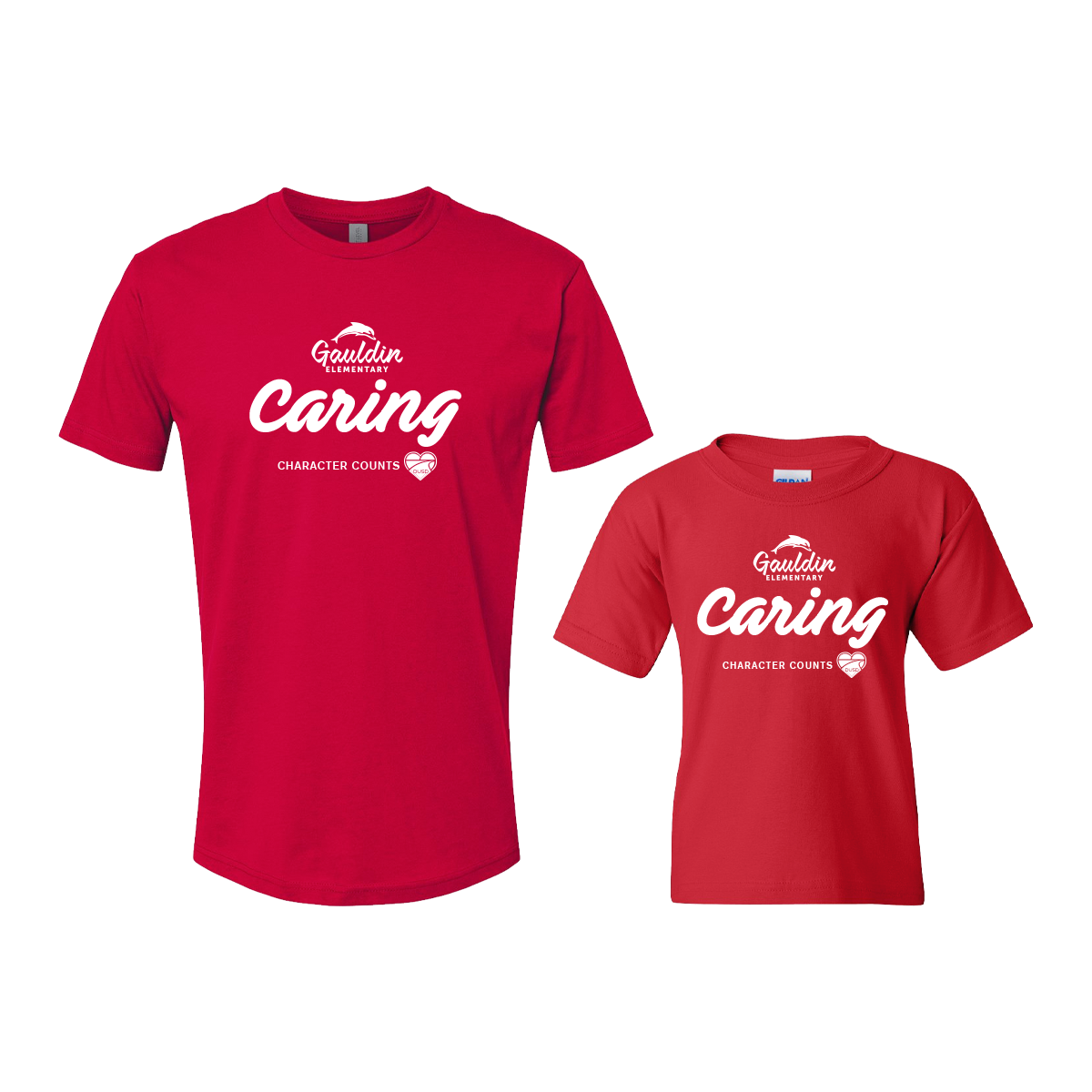 Gauldin Red CC Caring Tee