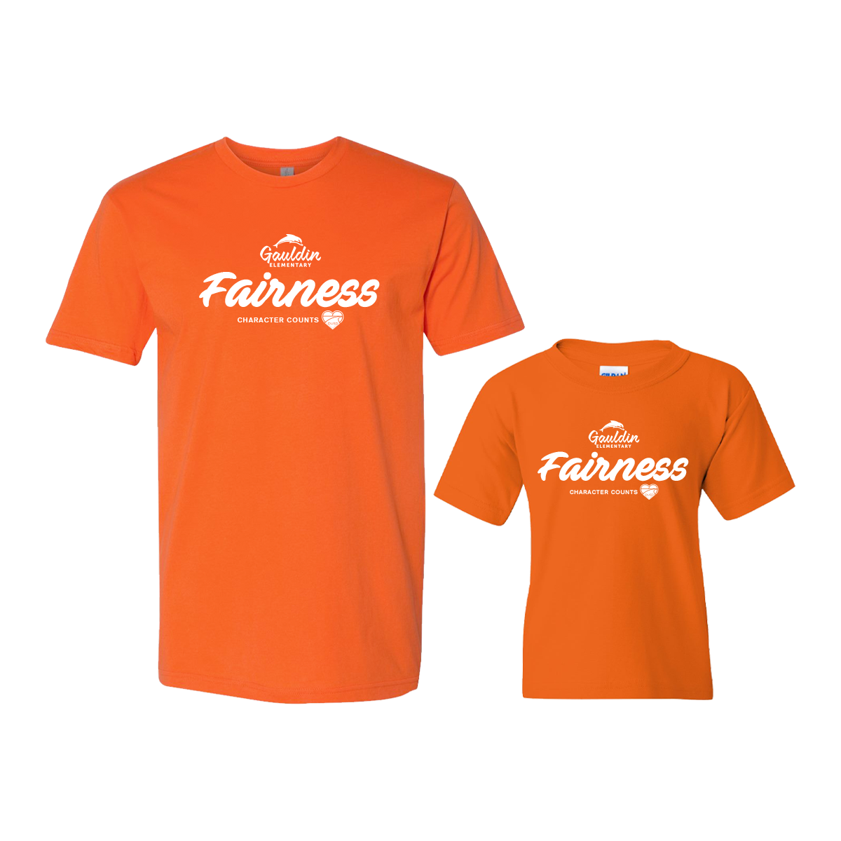 Gauldin Orange CC Fairness Tee