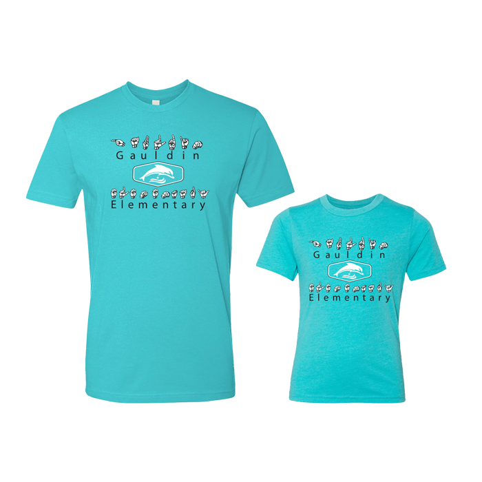 Gauldin Teal ASL Tee