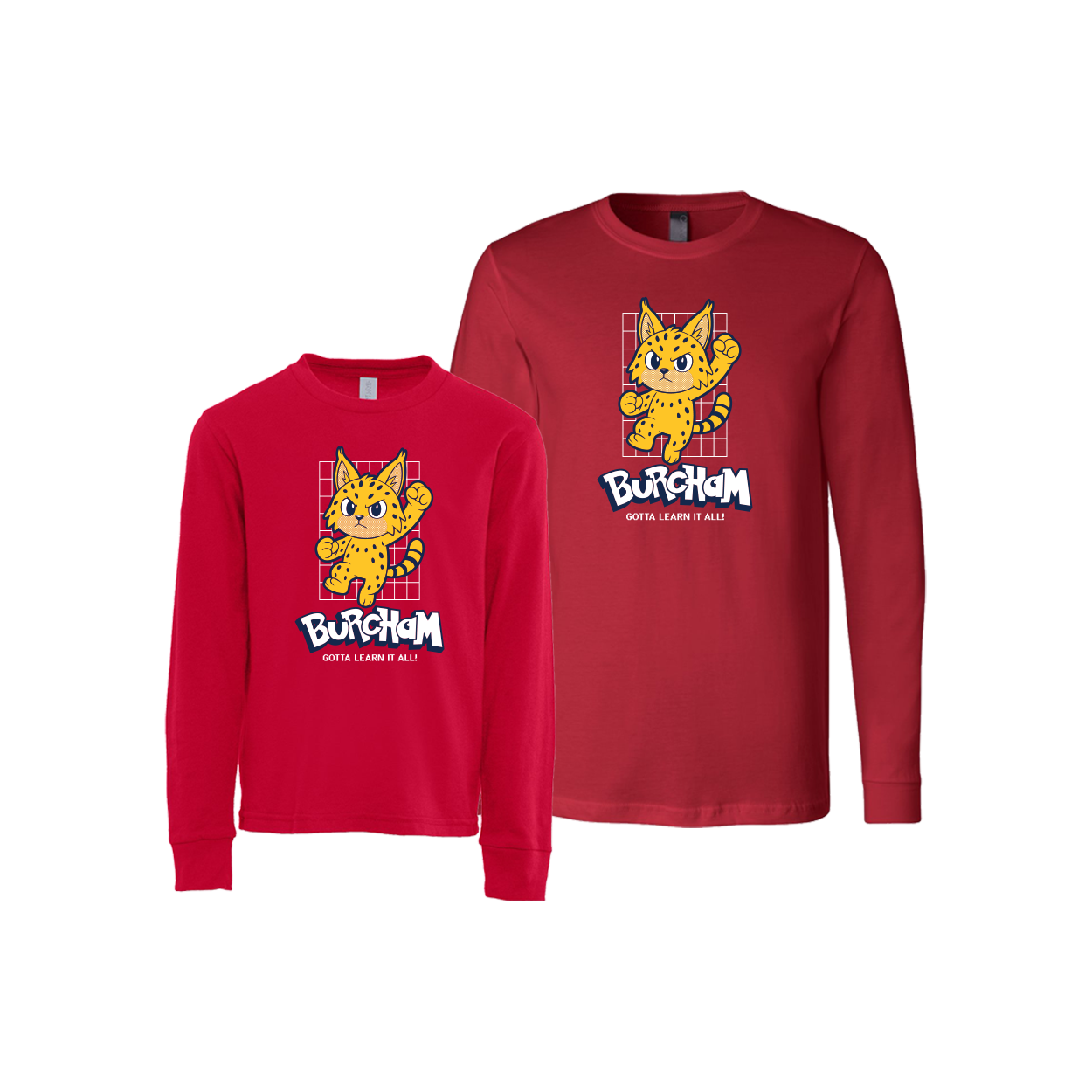 Burcham Bobémon - Long Sleeve Tee