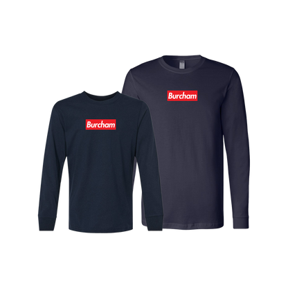 Burcham Box Label - Long Sleeve Tee