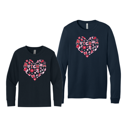Burcham Doodle - Long Sleeve Tee