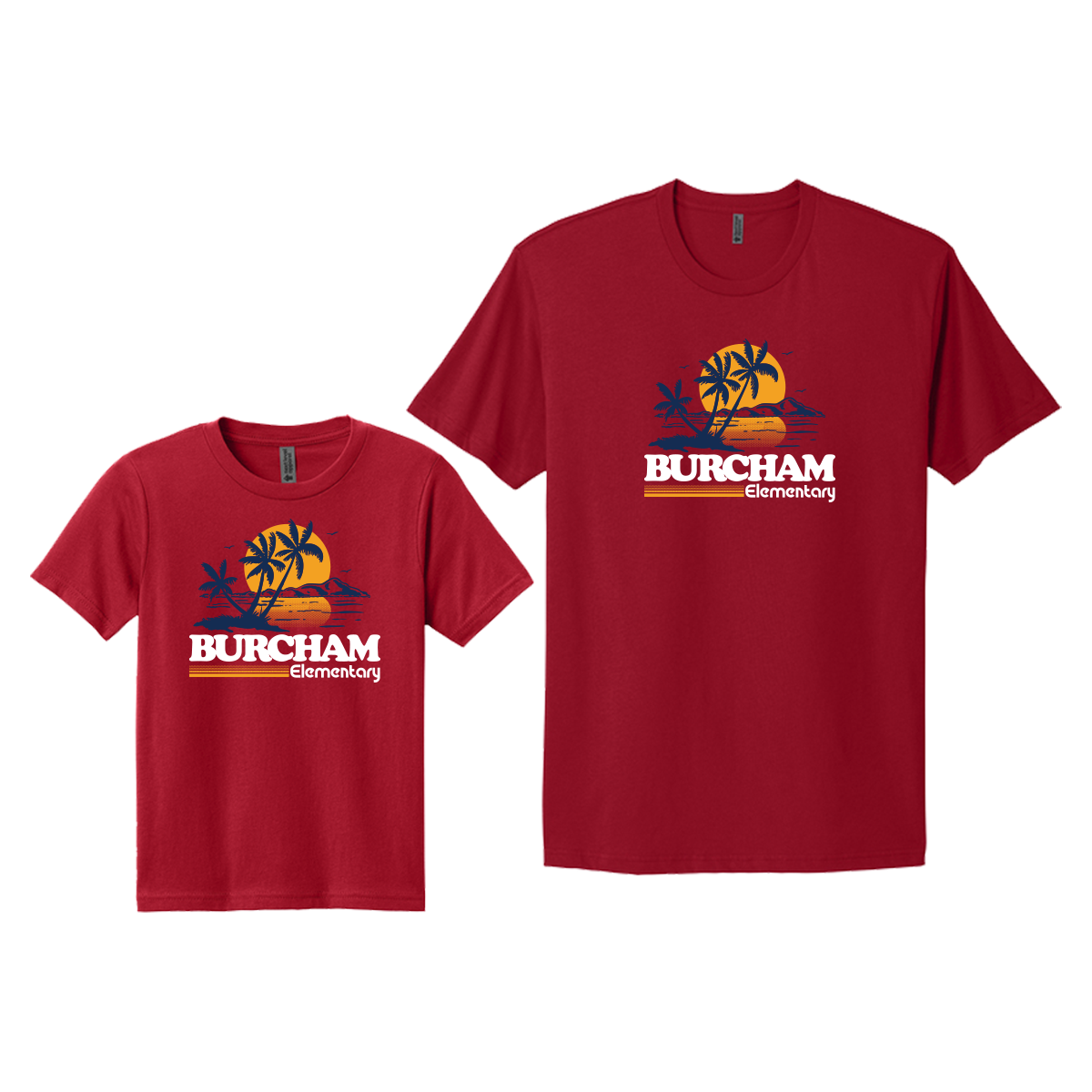 Burcham Retro Beach - Tee