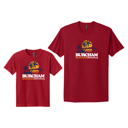 Burcham Retro Beach - Tee
