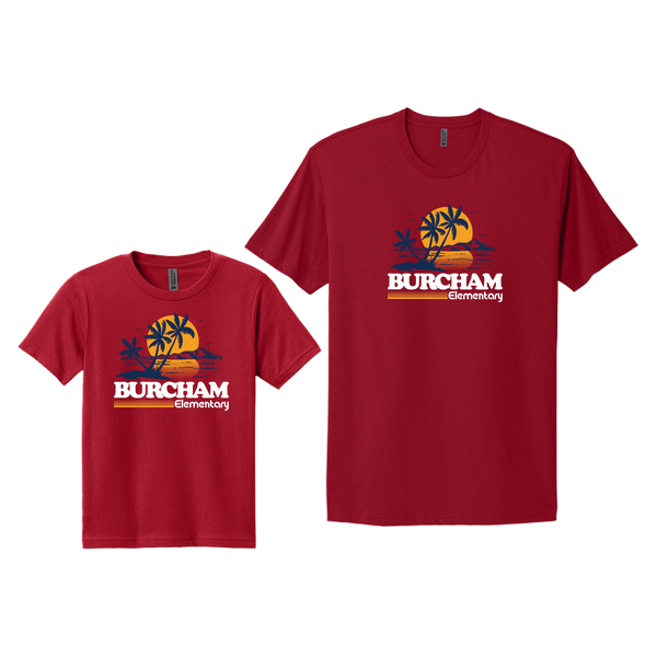 Burcham Retro Beach - Tee