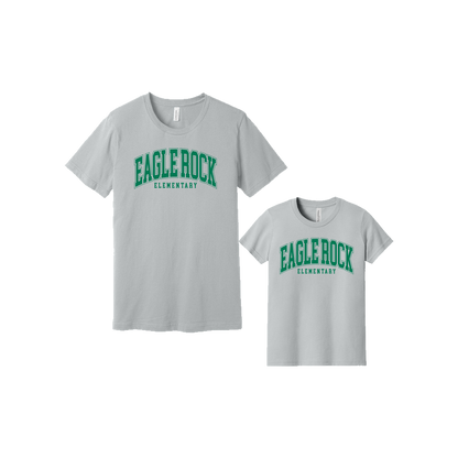 Eagle Rock Elementary Tee - Green Print