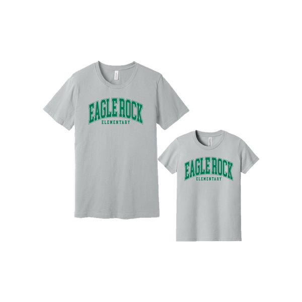 Eagle Rock Elementary Tee - Green Print