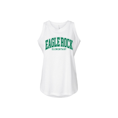 Women's Eagle Rock Elementary Tank - Green Print