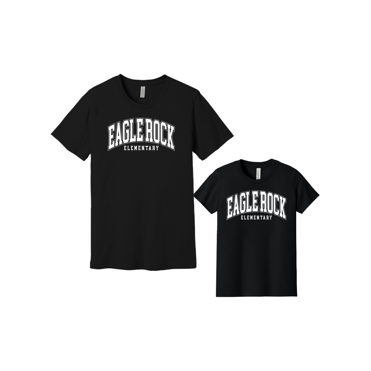 Eagle Rock Elementary Tee - White Print