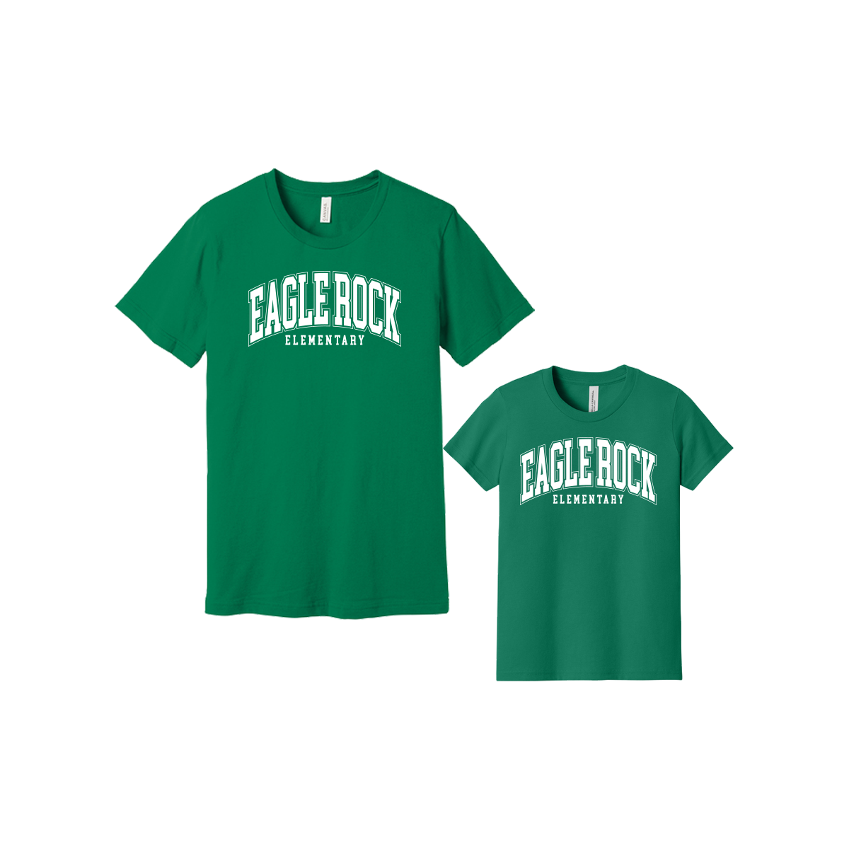 Eagle Rock Elementary Tee - White Print