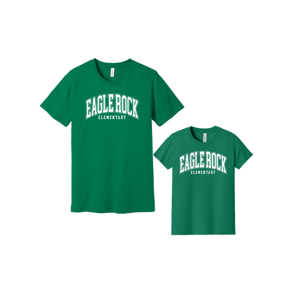 Eagle Rock Elementary Tee - White Print