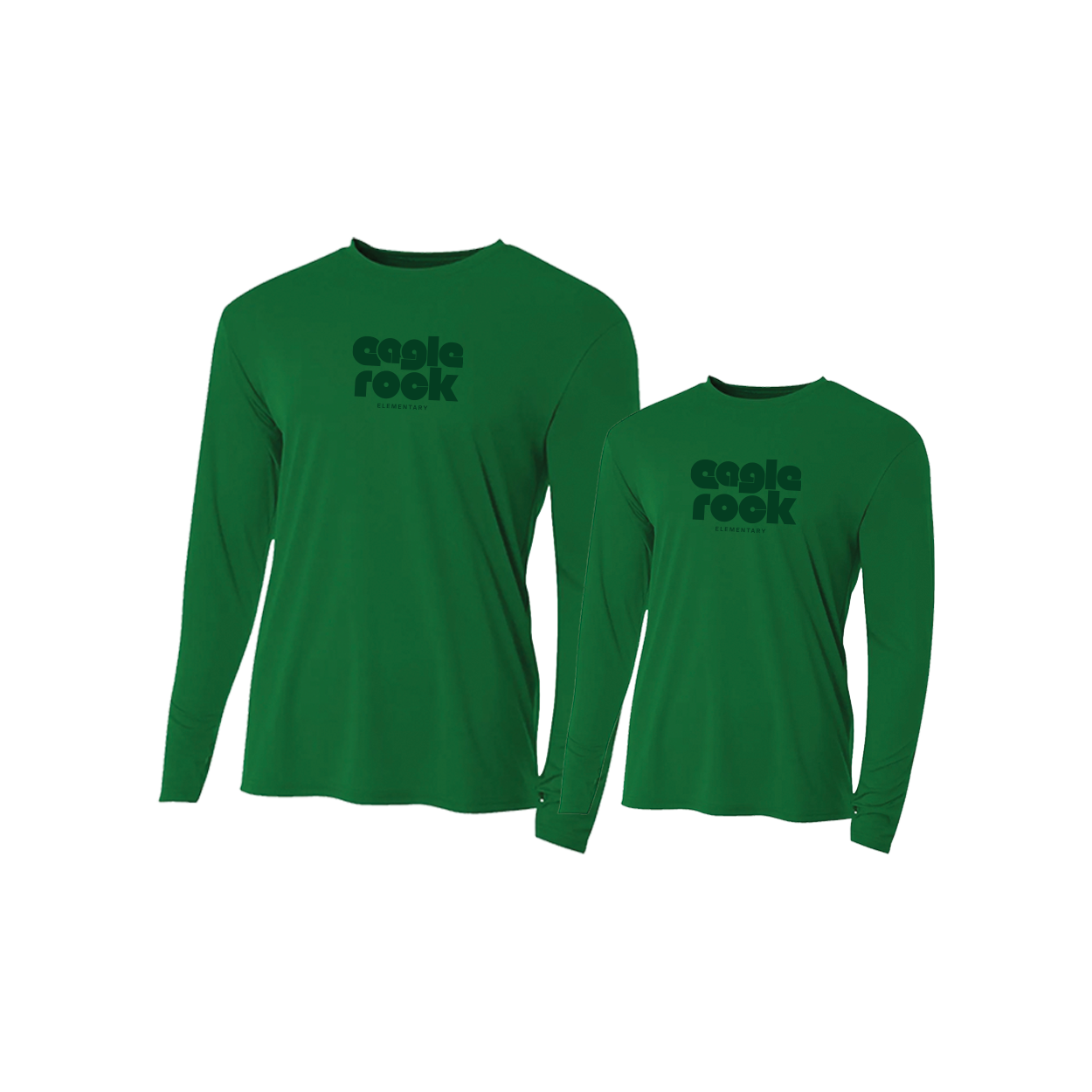 Eagle Rock Retro - Dri-Fit L/S Tee