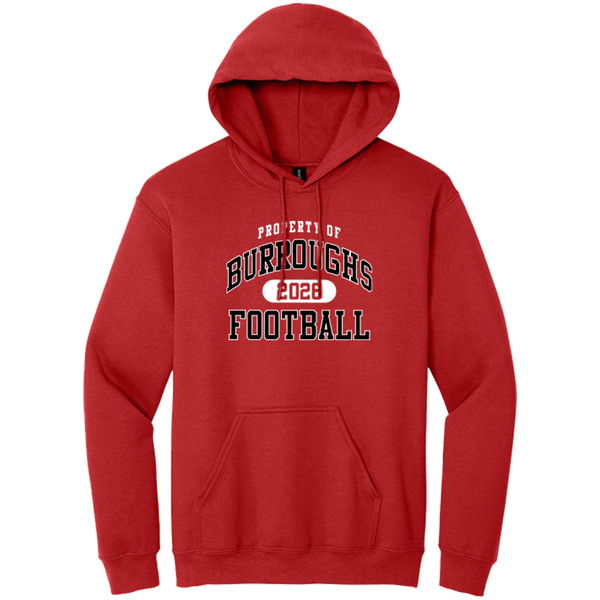Property of Burroughs Football - Hoodie