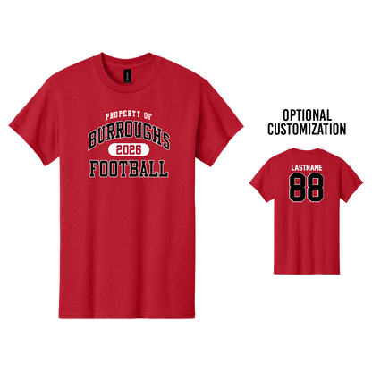 Property of Burroughs Football - Tee