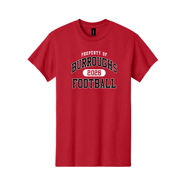 Property of Burroughs Football - Tee
