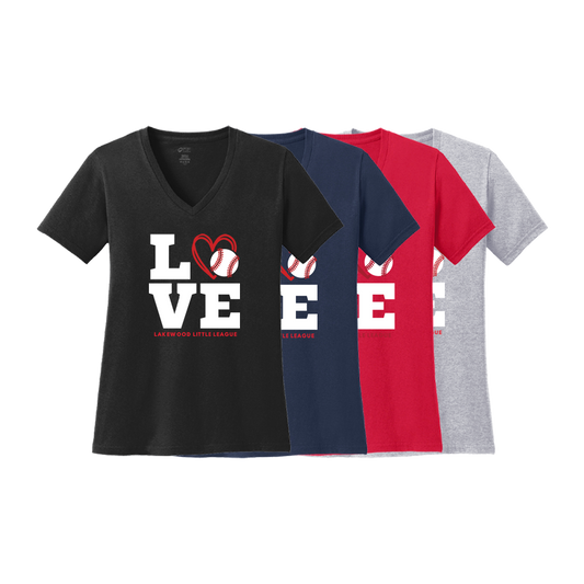 Women's LLL LOVE V-Neck