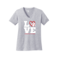 Ladies LOVE V-Neck Tee