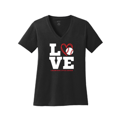 Ladies LOVE V-Neck Tee