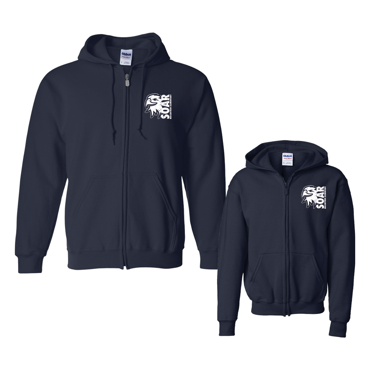 MacArthur - SOAR Zip Up