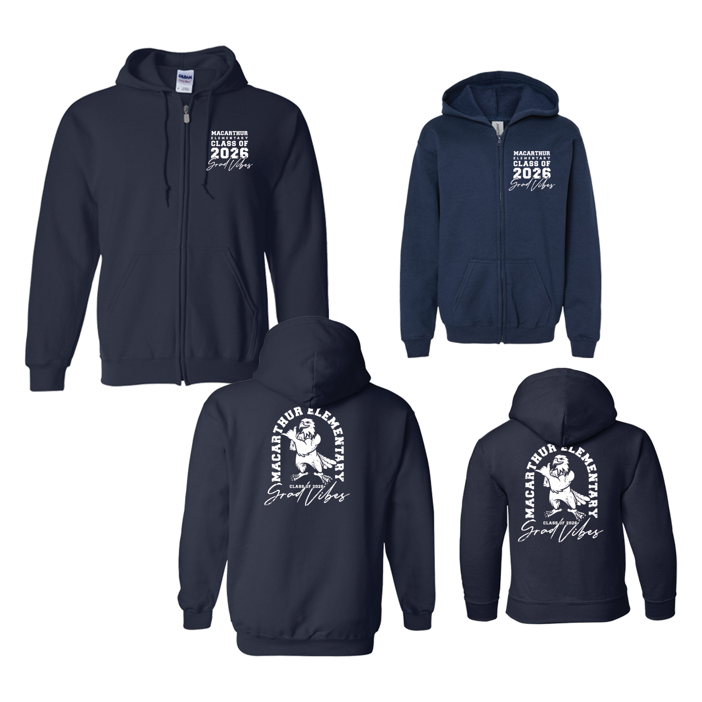 MacArthur Class of '26 - Zip Up
