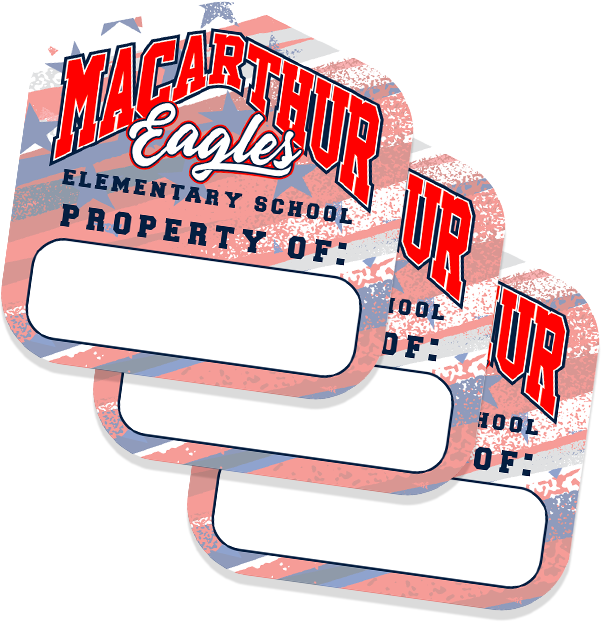 MacArthur "Property Of" Decal