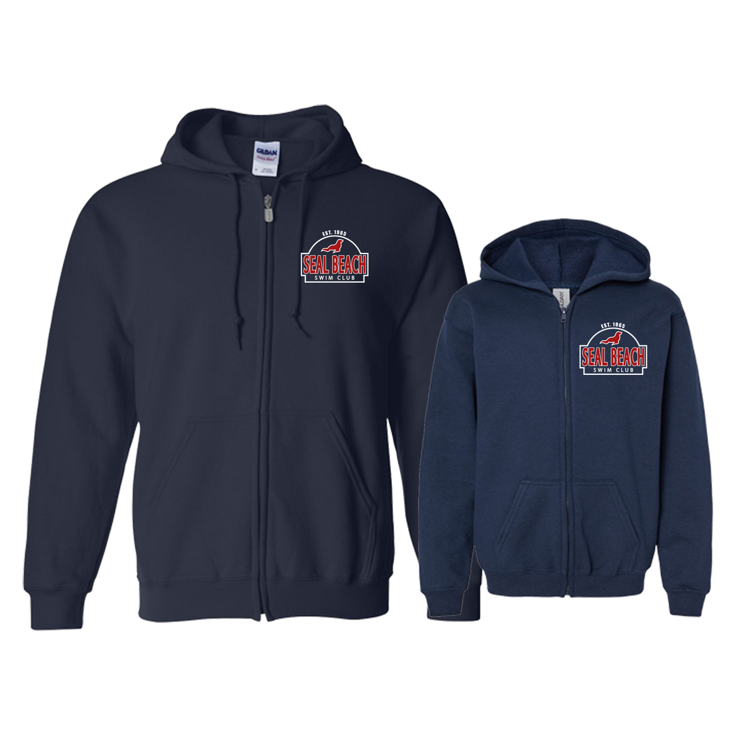 SB Swim Club - Zipup Hoodie