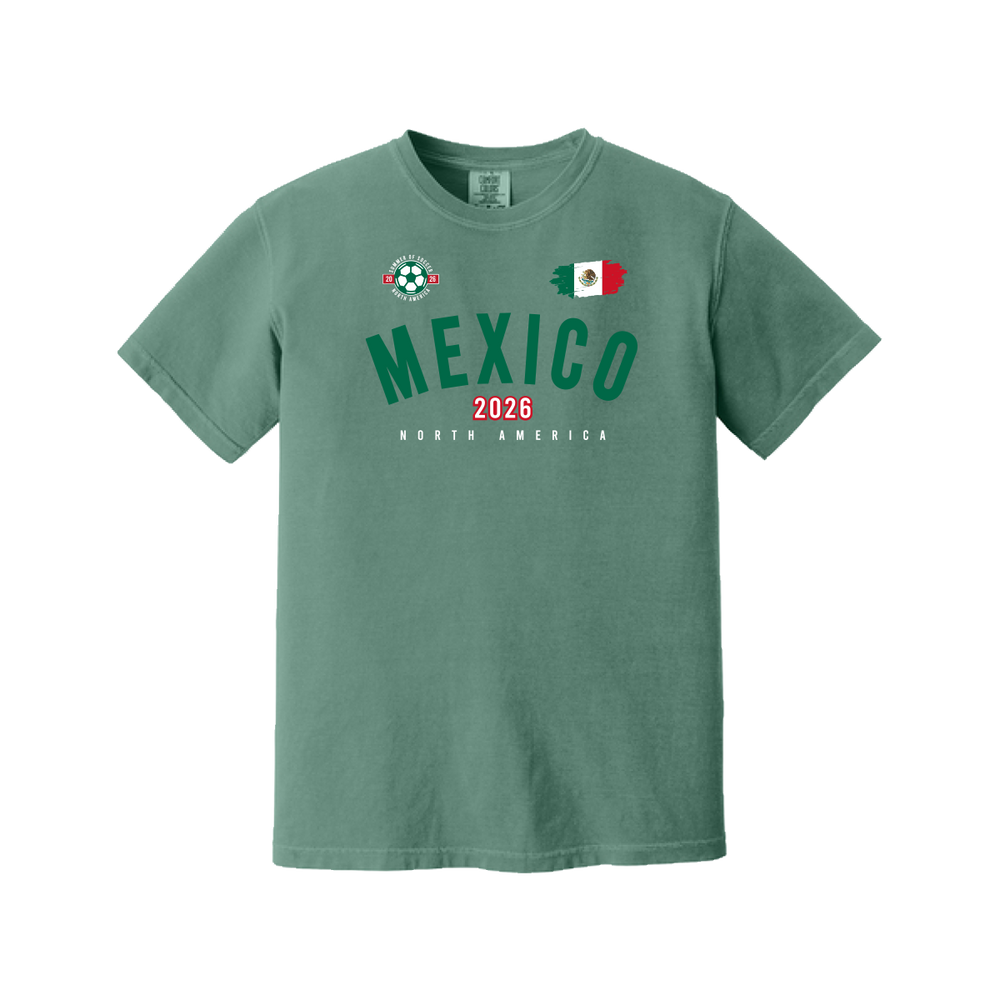 Adult Green Team Mexico T-shirt
