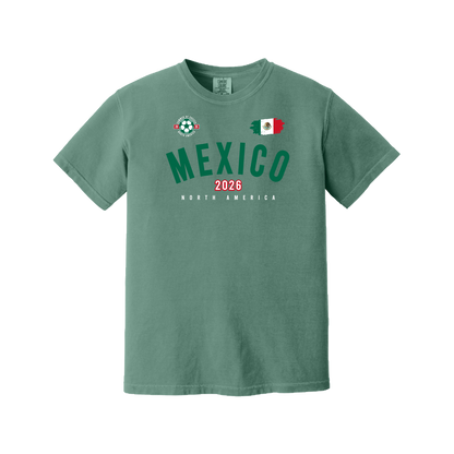 Adult Green Team Mexico T-shirt