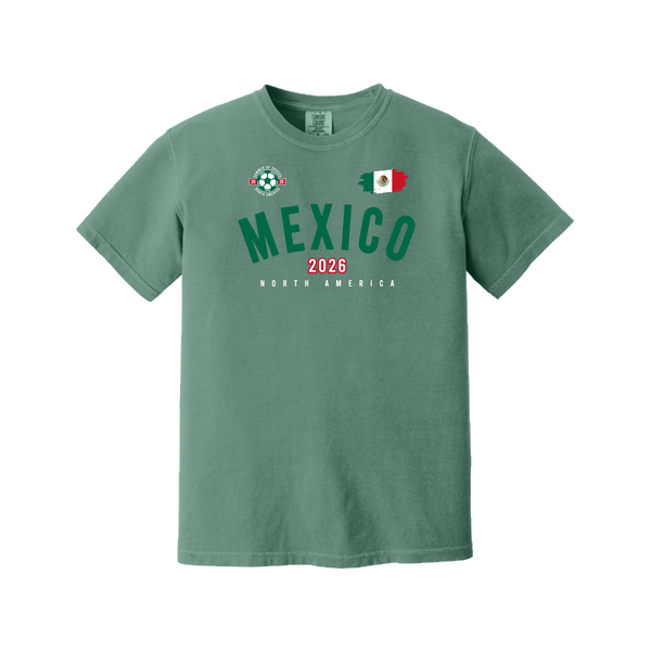Adult Green Team Mexico T-shirt