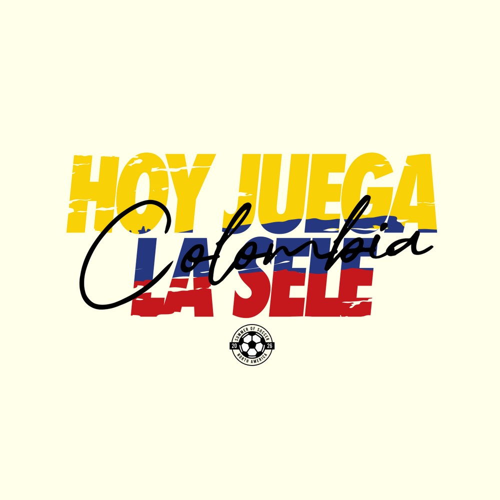 Colombia T-shirt Design - Hoy Juega La Sele