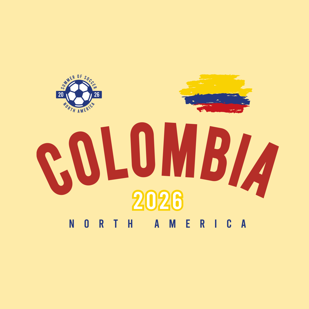 Colombia T-shirt Design
