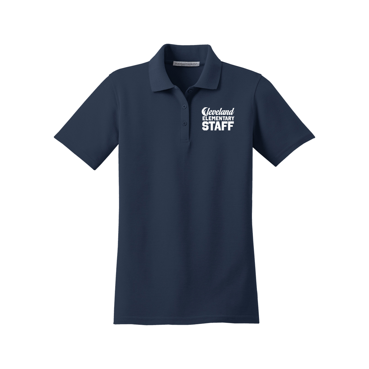 Cleveland Adult Navy Women's STAFF Spirit Polo