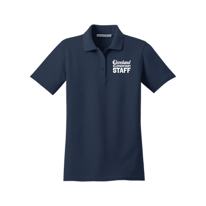 Cleveland Adult Navy Women's STAFF Spirit Polo