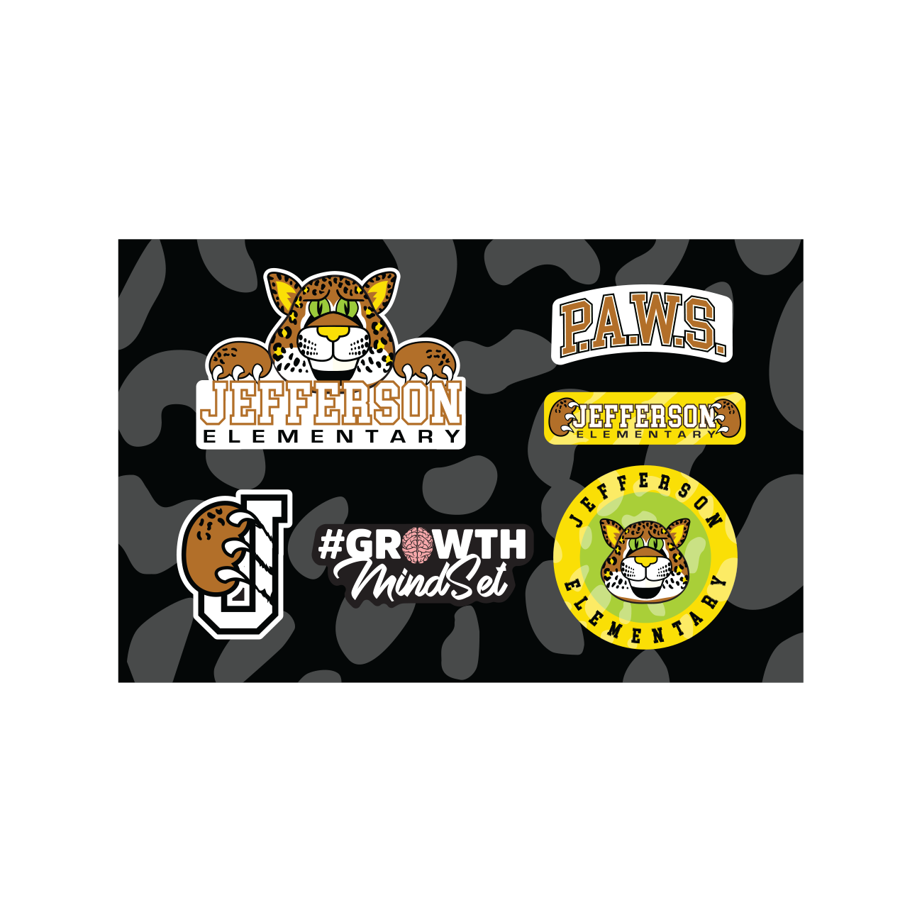 Jefferson Sticker Pack