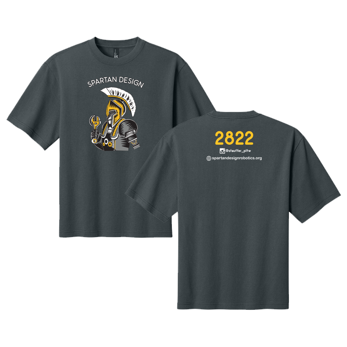 Spartan Design Robotics - Oversized Tee
