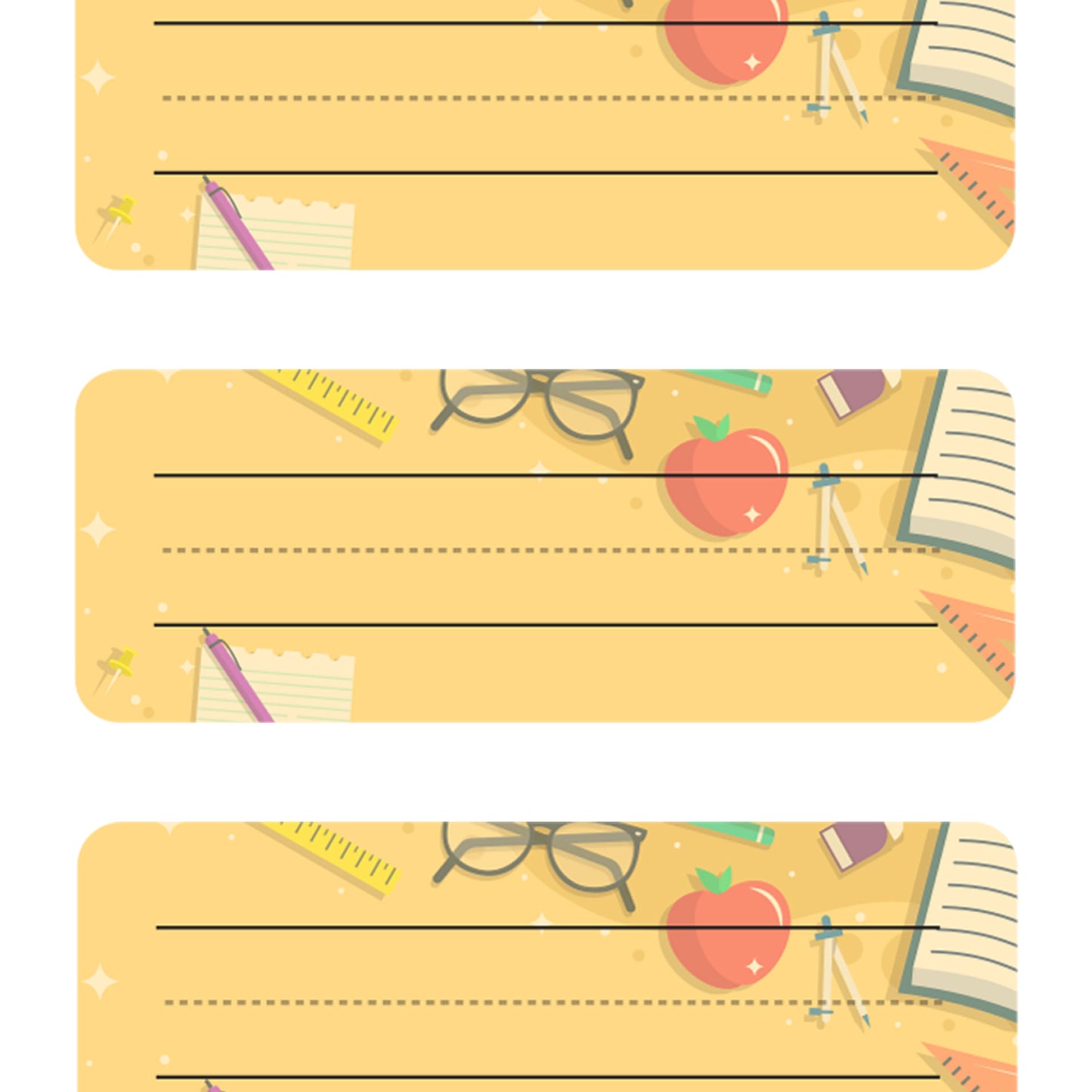 Custom Stick-On Labels