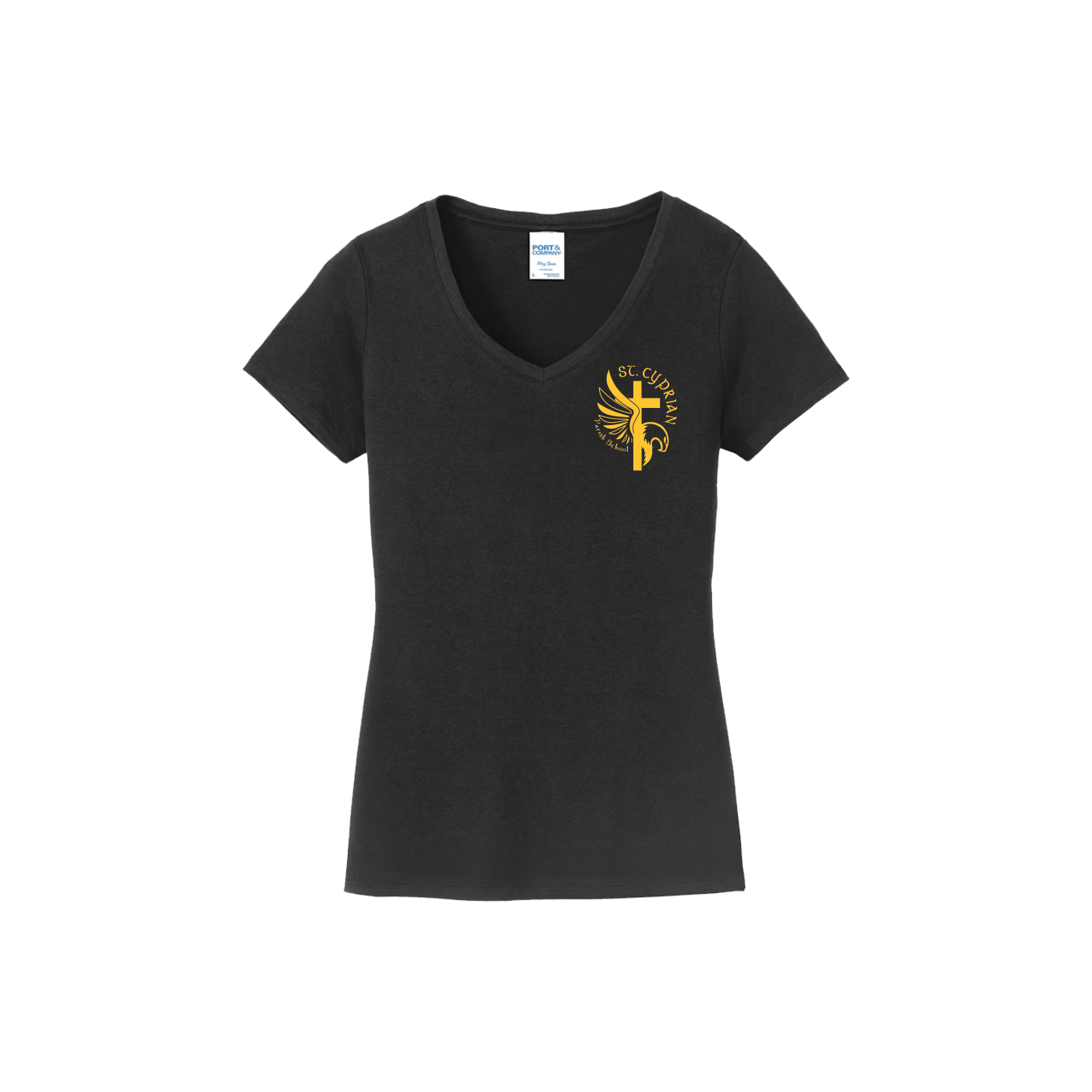 St. Cyprian - Ladies V-Neck Tee
