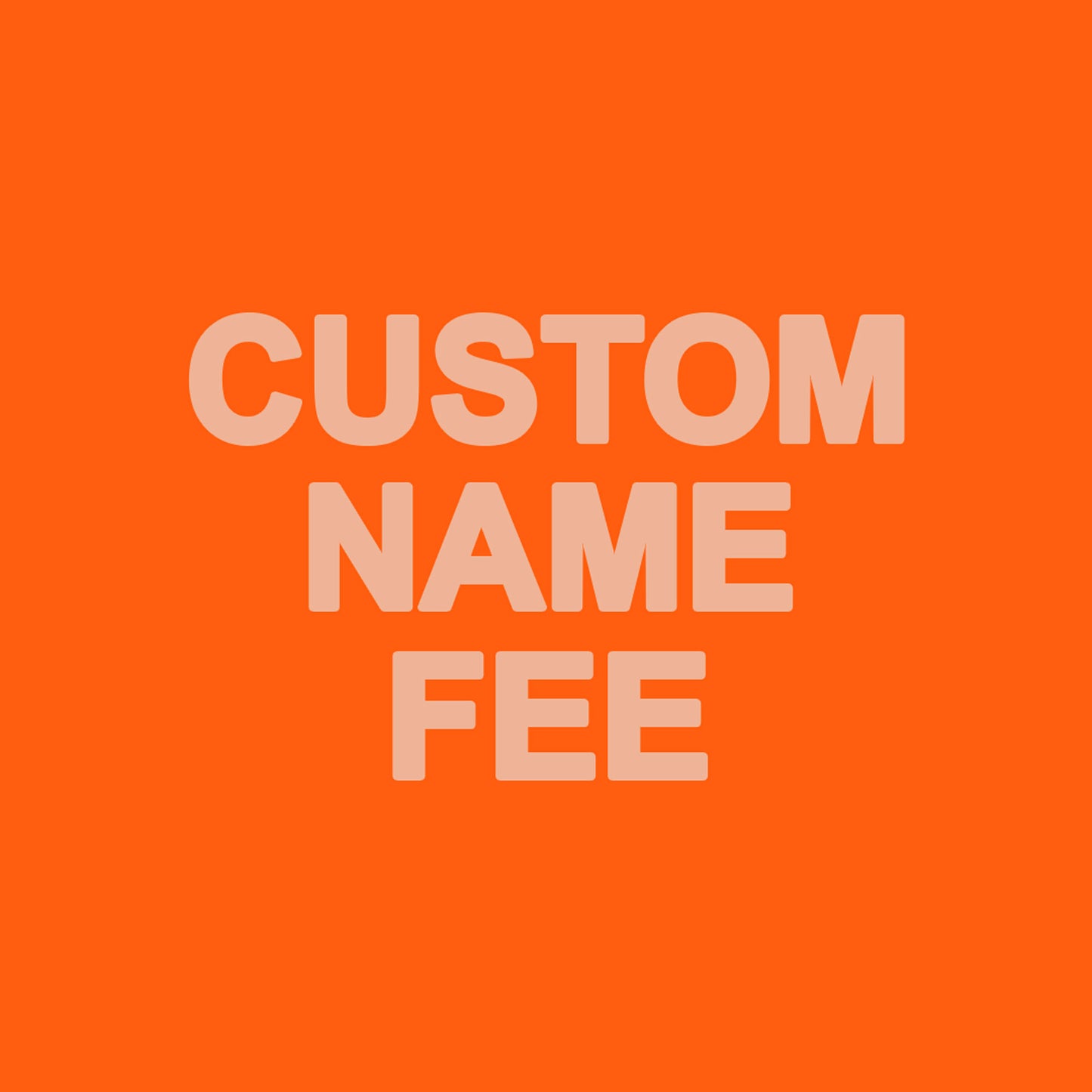 Cool Hoodie - Custom Number Fee