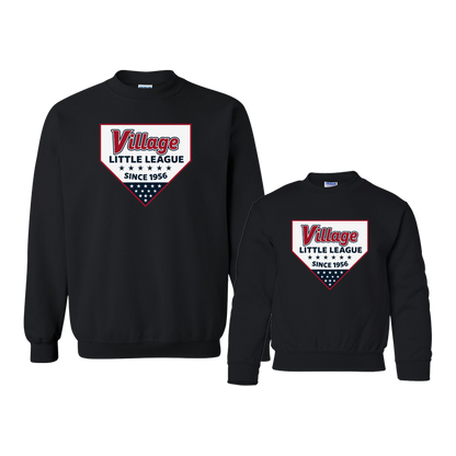 Village – Home Plate Crewneck (Front Only)