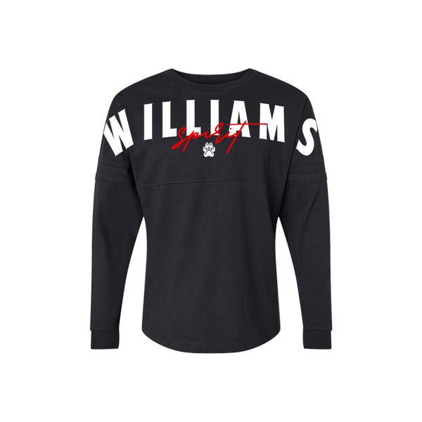 WILLIAMS Spirit  -  Women's Pom Pom Long Sleeve Tee