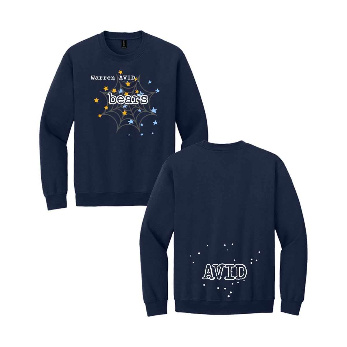 'Warren AVID bears' - Crewneck