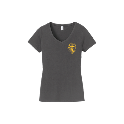 St. Cyprian - Ladies V-Neck Tee