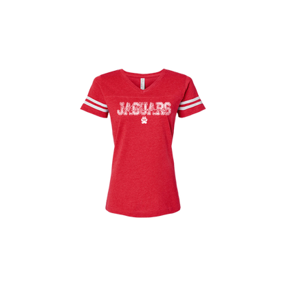 Williams Elementary - Women's Football Jersey V-neck Tee