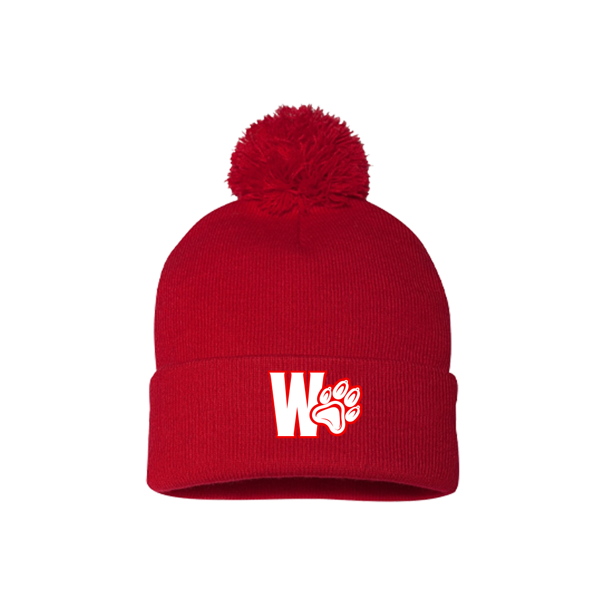 Williams - Pom-Pom Cuffed Beanie