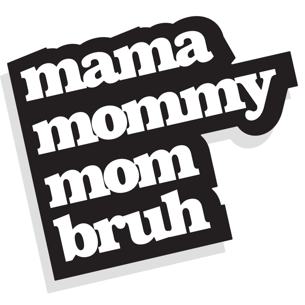 Mama Mommy Mom Bruh Decal Inkhead Prints