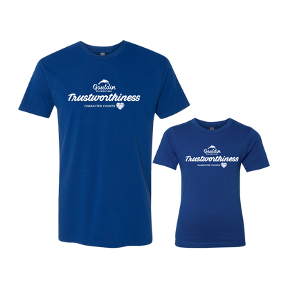 Gauldin Blue CC Trustworthiness Tee