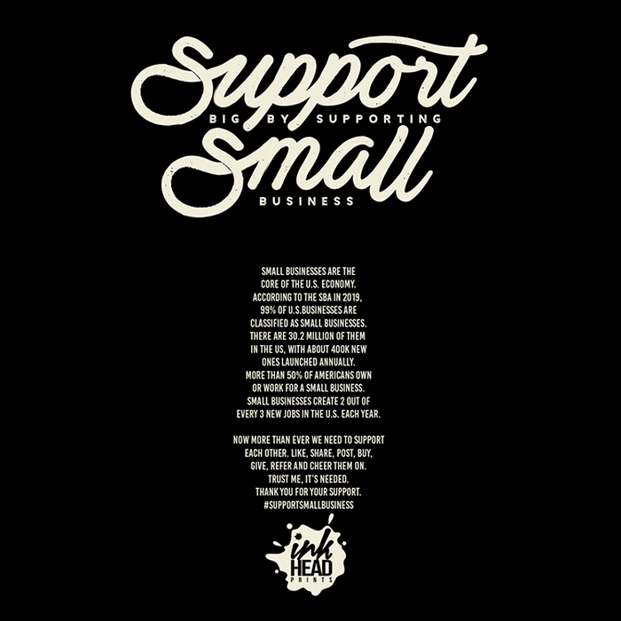 Support Small Businesses - InkHead Prints